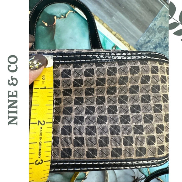 None & Co Tan & Beige Small Purse Zipper Closure Shoulder Bag Brown - Picture 6 of 10